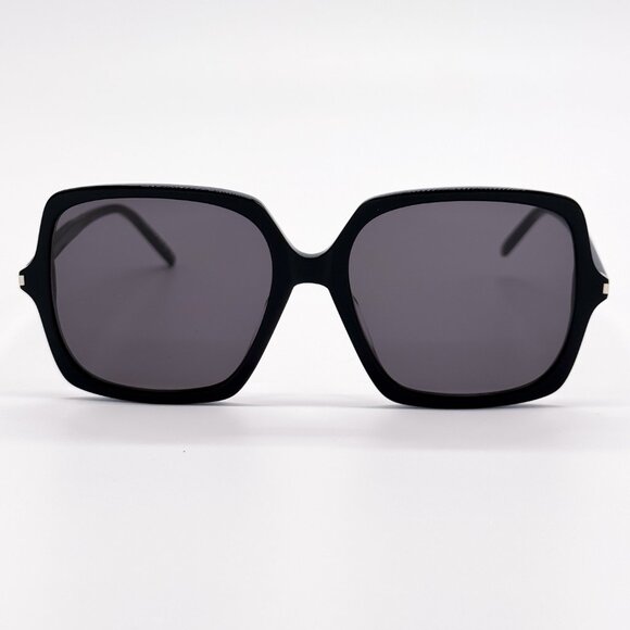 NEW SAINT LAURENT  SL591 001 BLACK WOMEN SUNGLASSES SAINT LAURENT SL 591 - Picture 1 of 12